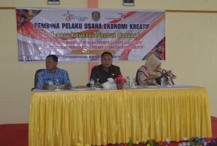 kegiatan  Pembinaan Pelaku Usaha Kreatif