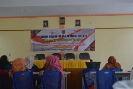kegiatan  Pembinaan Pelaku Usaha Kreatif