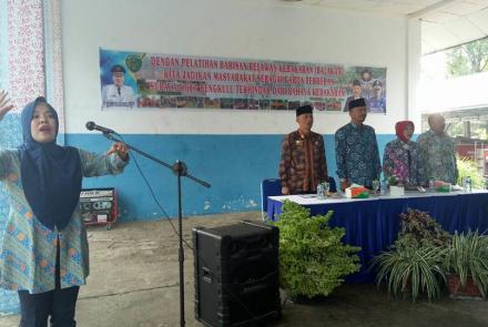 suasanan pembukaan pelatihan Balakar