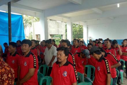 suasanan pembukaan pelatihan Balakar