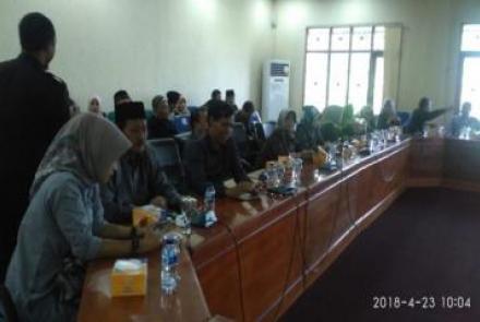 DPRD Kota Bengkulu Terima Kunker 