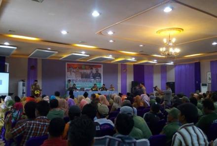 373 linmas dikerahkan untuk pengamanan pilwakot 2018