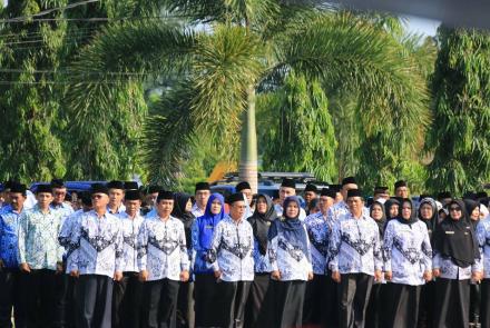 peringati upaca hardiknas kota bengkulu