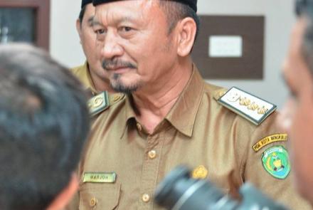 wawancara sekda kota bengkulu dalam kegiatan Sanimas