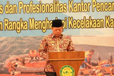 Rakor Search and Rescue (SAR) Daerah dan Pelatihan pertolongan di air (Water Rescue) 