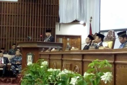 DPRD Provinsi Bengkulu Gelar Paripurna