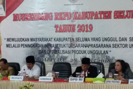 Pemkab Kabupaten Seluma Gelar Musrenbang RKPD 