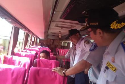 Dishub Temukan Bus Tak Layak Operasi