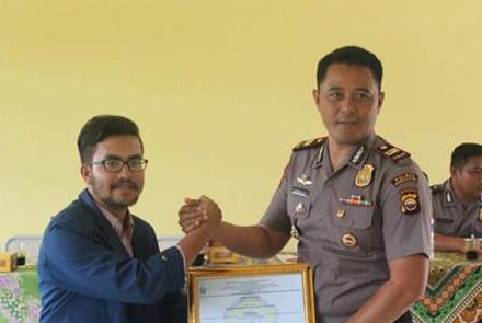 Mahasiswa KKN UNIB Sosialisasikan Bahaya Narkoba