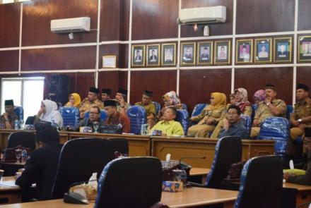 Rapat Paripurna Istimewa Digelar DPRD Kota Bengkulu