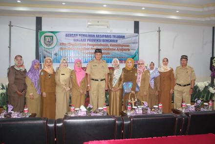 pemilihan arsipasi teladan tingkat provinsi tahun 2018