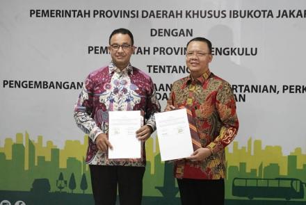 Pemprov Bengkulu gandeng DKI Jakarta 