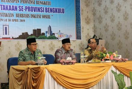 rakor perpustakaan se-provinsi bengkulu