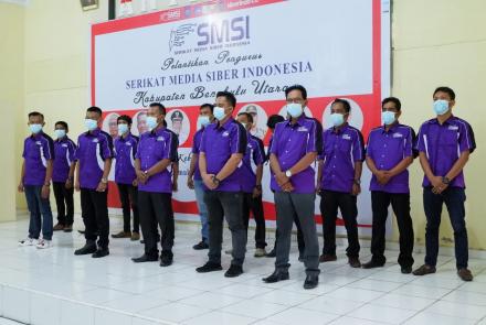 Pelantikan Pengurus SMSI Bengkulu Utara