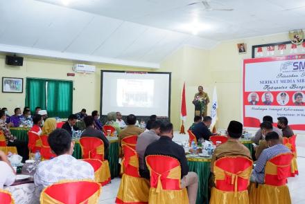 Pelantikan Pengurus SMSI Bengkulu Utara