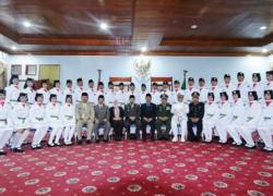 Pengukuhan 30 Anggota Paskibra Kota Bengkulu