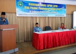 Bimtek aplikasi Layanan Aspirasi Pengaduan Online Rakyat (Lapor) Sistem Pengelolaan Pengaduan Pelayanan Publik Nasional (SP4N)