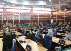 Rapat paripurna DPRD Kota Bengkulu
