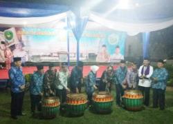 Wakil Walikota Bengkulu Patriana Sosialinda resmi membuka Musabaqoh Tilawatil Quran (MTQ) ke XXXIII di Masjid Akbar At – Taqwa