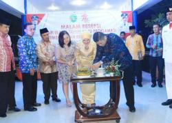 Penutupan rangkaian HUT RI ke 72 dengan kegiatan malam resepsi HUT RI proklamasi kemerdekaan tahun 2017