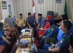 Rapat dalam rangka kegiatan latihan kesehatan yang fokus pada wilayah bencana dan pemberdayaan masyarakat