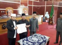 Paripurna DPRD Kota Bengkulu Menyepakati KUA PPAS Kota Bengkulu 2018