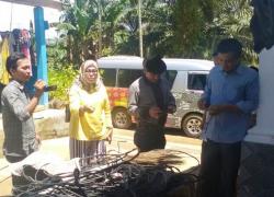Sidak Proyek LPJU Komisi II DPRD Kota Bengkulu