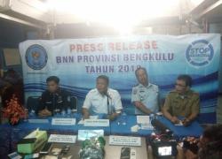 sindikat narkoba internasional tertangkap di bengkulu
