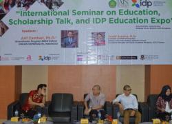 International Seminar On Education, Scholarship Talk, And IDP Education Expo