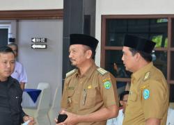 sekda Kota bengkulu bersama Kadis PUPR