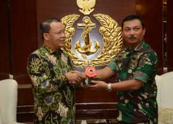  Plt Gubernur Bengkulu Rohidin Mersyah temui Kepala Staf Angkatan Laut