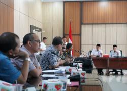Rapat dikoordinir Dinas Tanaman Pangan Holtikultura dan Perkebunan Provinsi Bengkulu