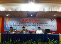 Ketua Dewan Pers Pusat Hadiri Seminar yang digelar Oleh Dinas Kominfo dan Statistik Provinsi Bengkulu