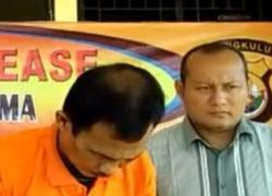 Tersangka persetubuhan terhadap anak tirinya dibekuk Polisi
